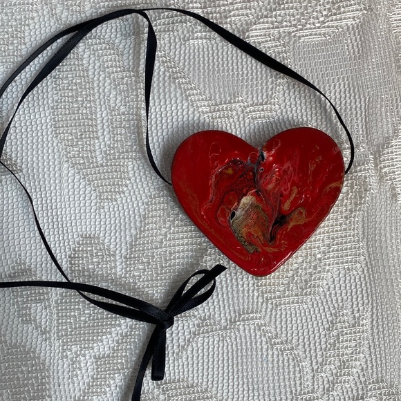 B1 - Hand painted Valentines ❤️ the Ku’uipo Series “my sweetheart”in Hawaiian - Picture 4 of 5